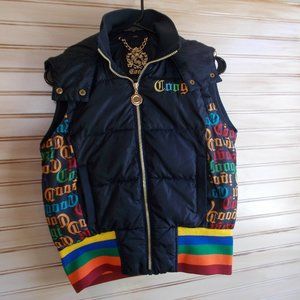 COOGI Puffer Vest Rainbow Colors